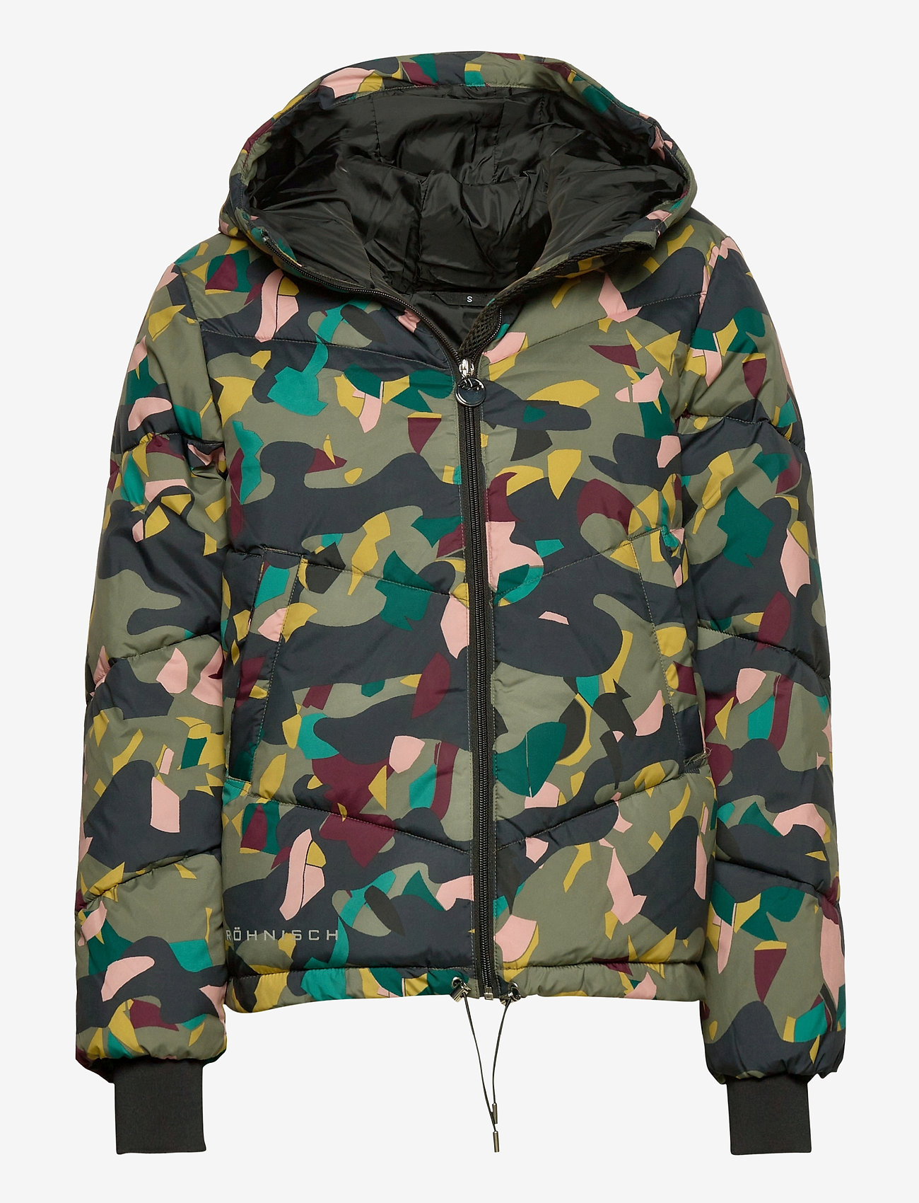 down camo jacket
