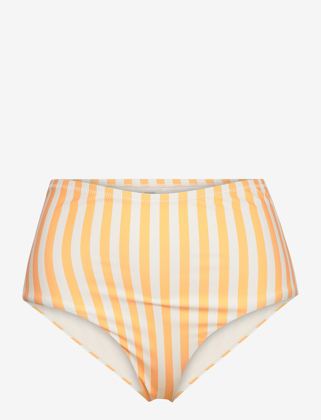 Röhnisch - High Waist Brief - bikini ar augstu vidukli - apricot stripe - 0