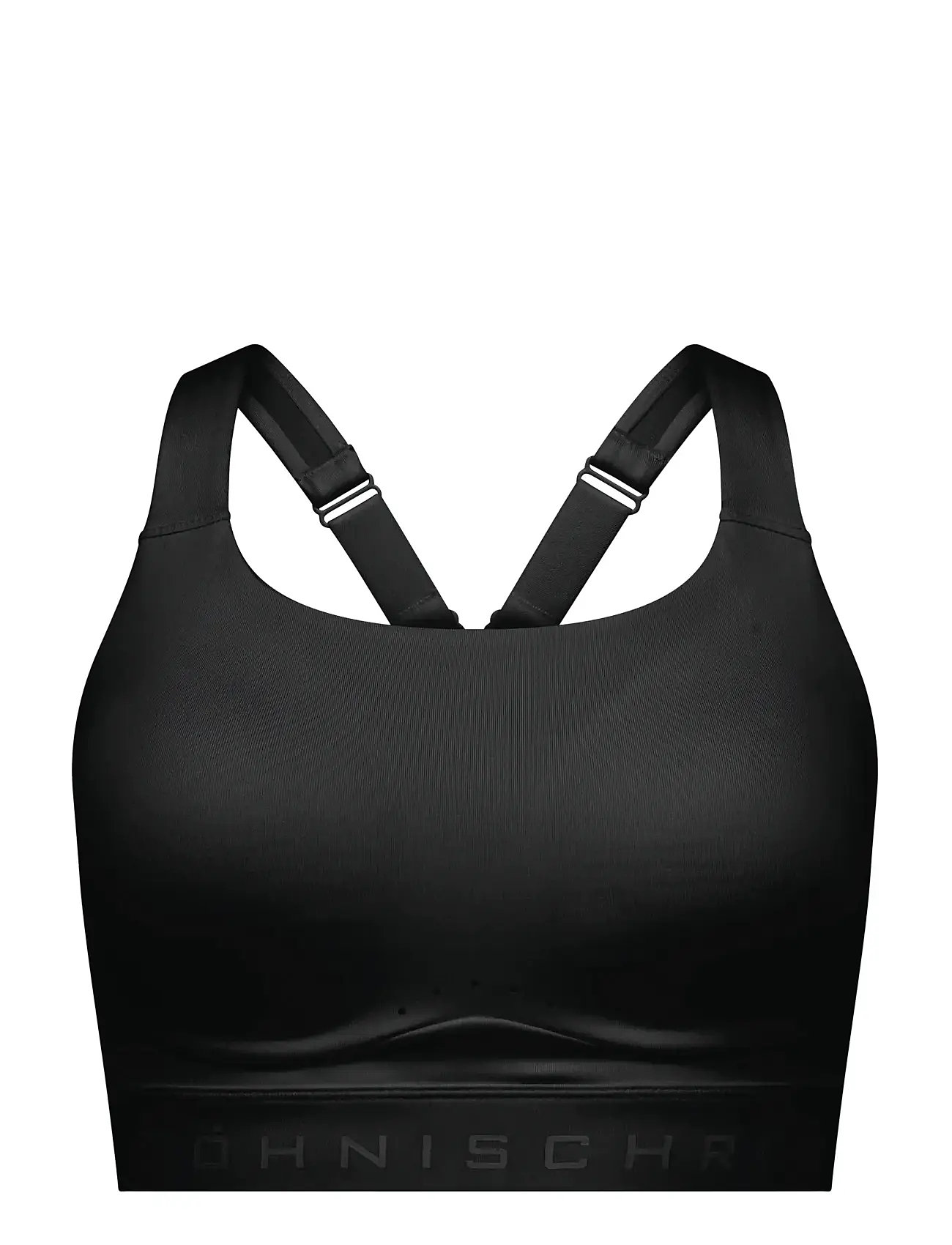 RÖHNISCH Firm High Support Sportsbra Schwarz - L - Damen