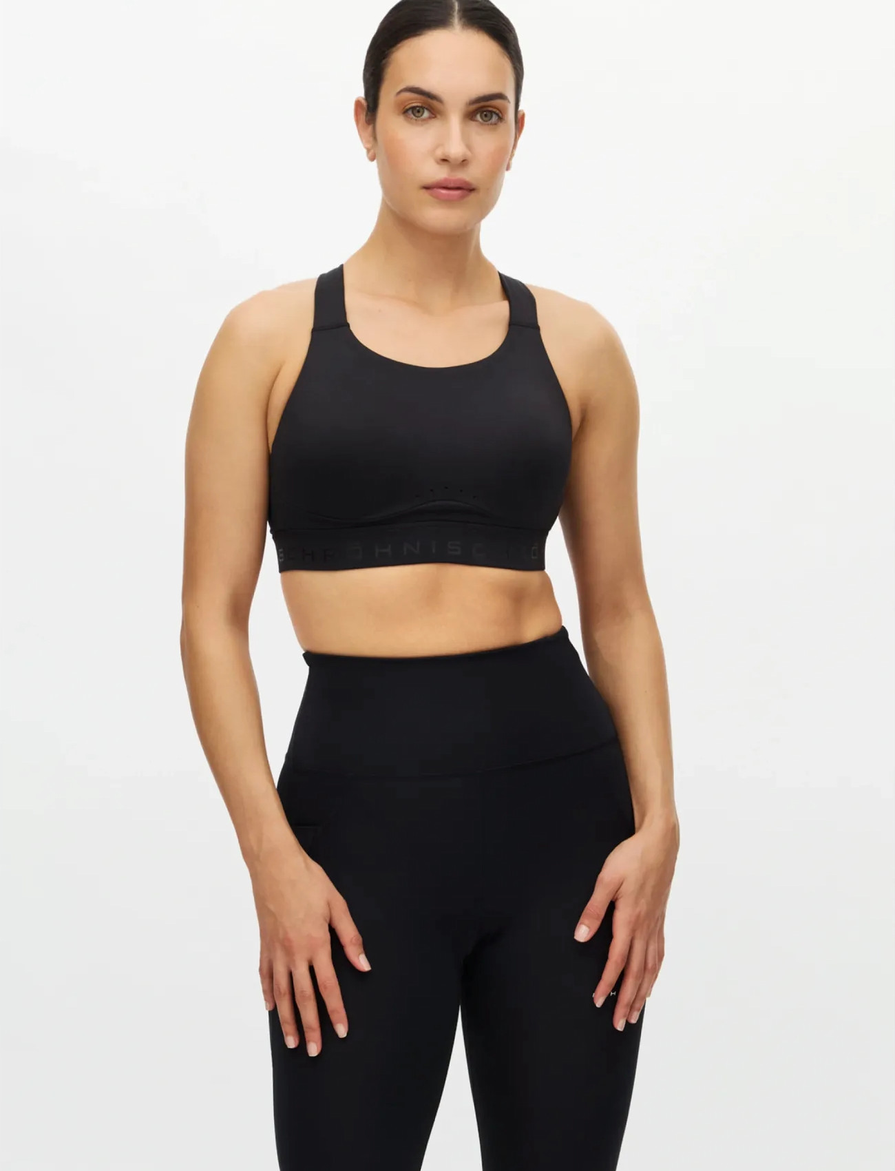 Röhnisch Firm High Support Sportsbra, XL, Black, Sport Clothing > Sport Bras - All, Dame