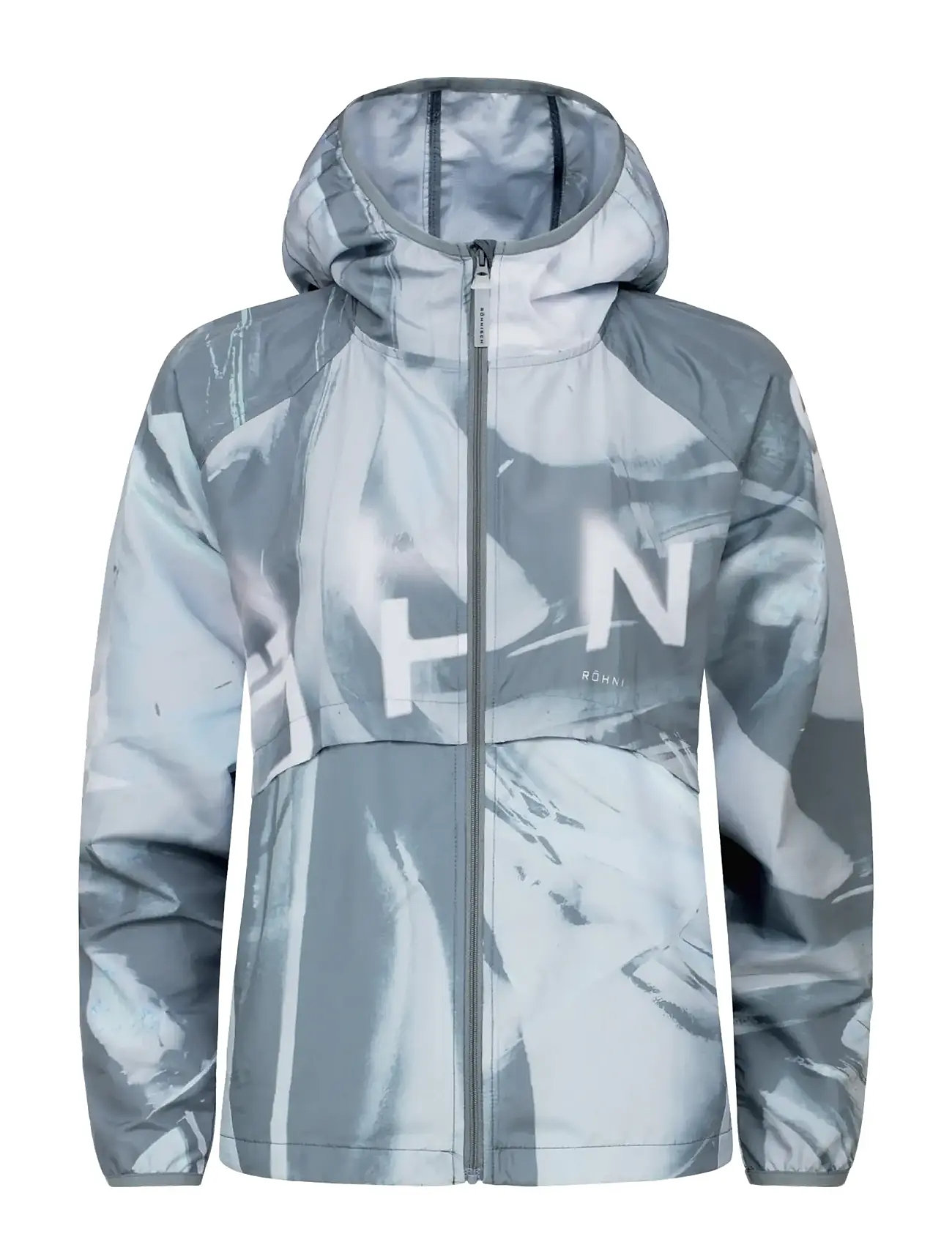 Röhnisch Wind Shield Run Jacket, L, Grey, Sport Jackets > Sport Training Jackets, Dame