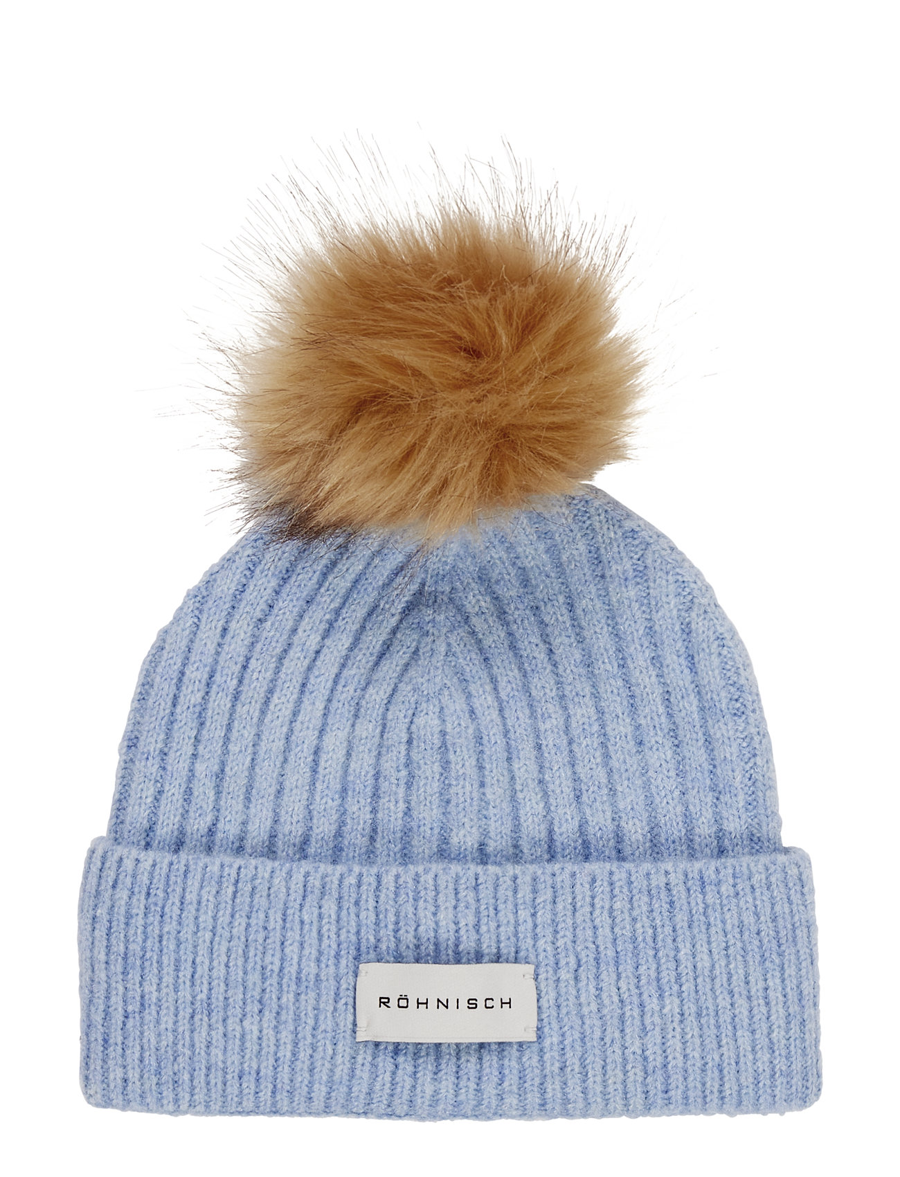 Pom Rib Beanie Blue Röhnisch