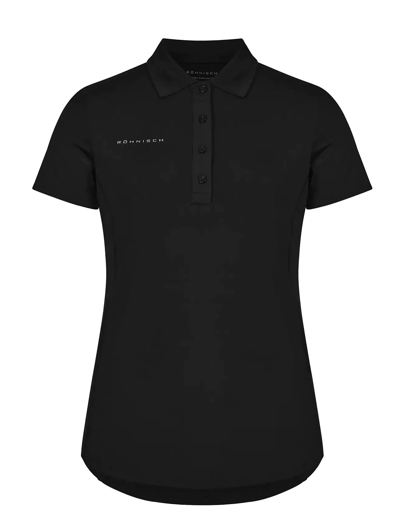 RÖHNISCH Nicky Poloshirt Schwarz - M - Damen