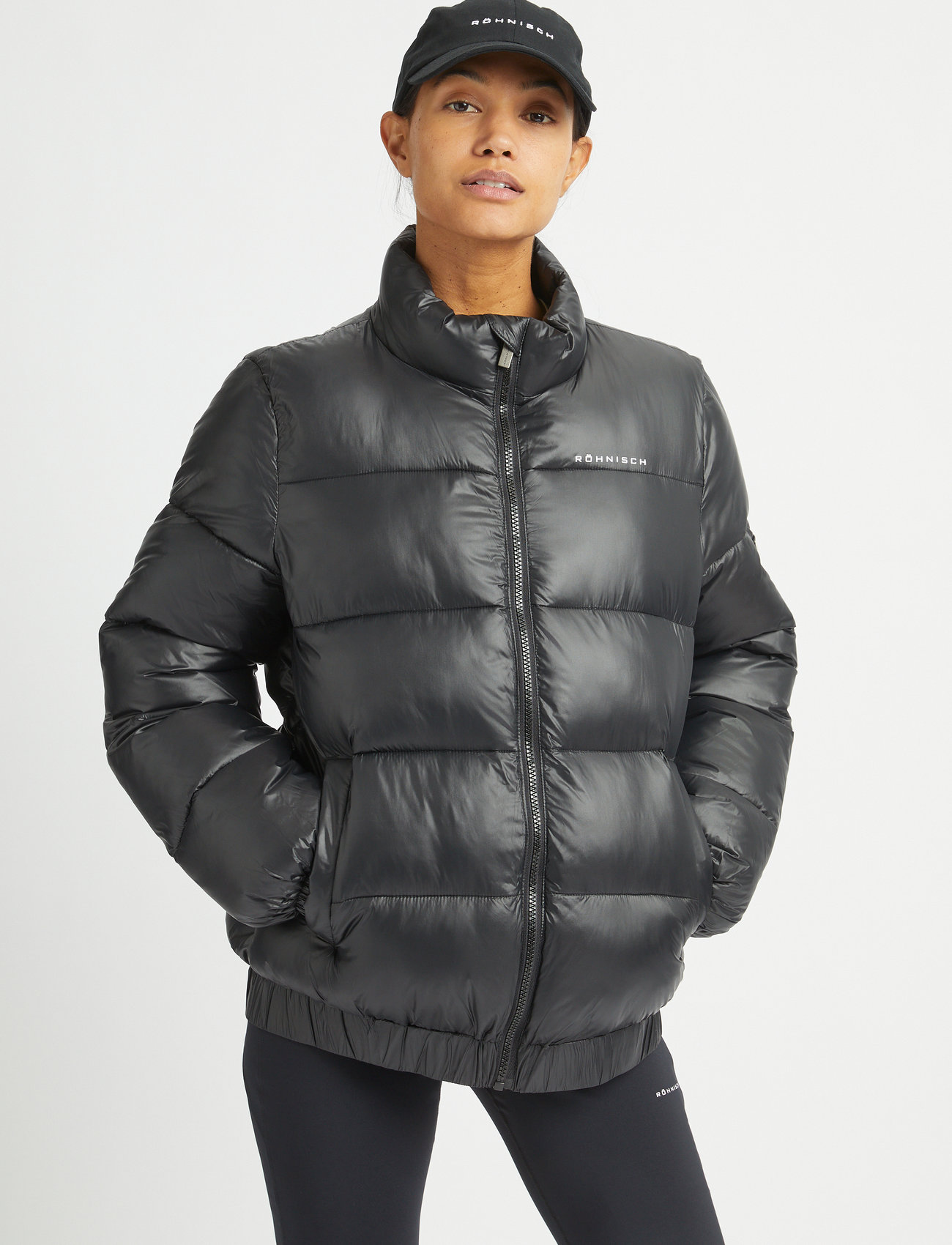 Röhnisch Urban Explorer Puffer Jacket, L, Black, Jakker > Vatteret Jakke, Dame