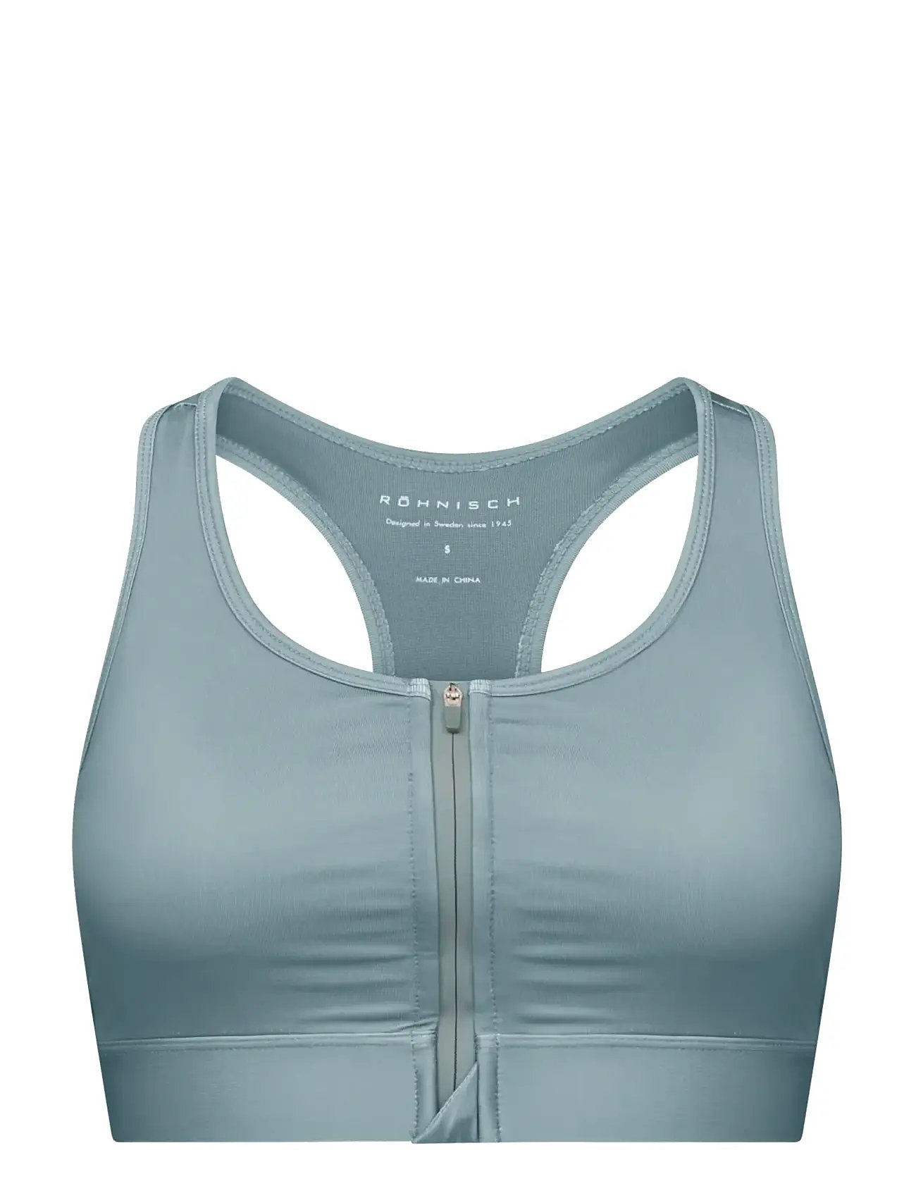 RÖHNISCH Essential Zip Sportsbra Blau - XXXL - Damen