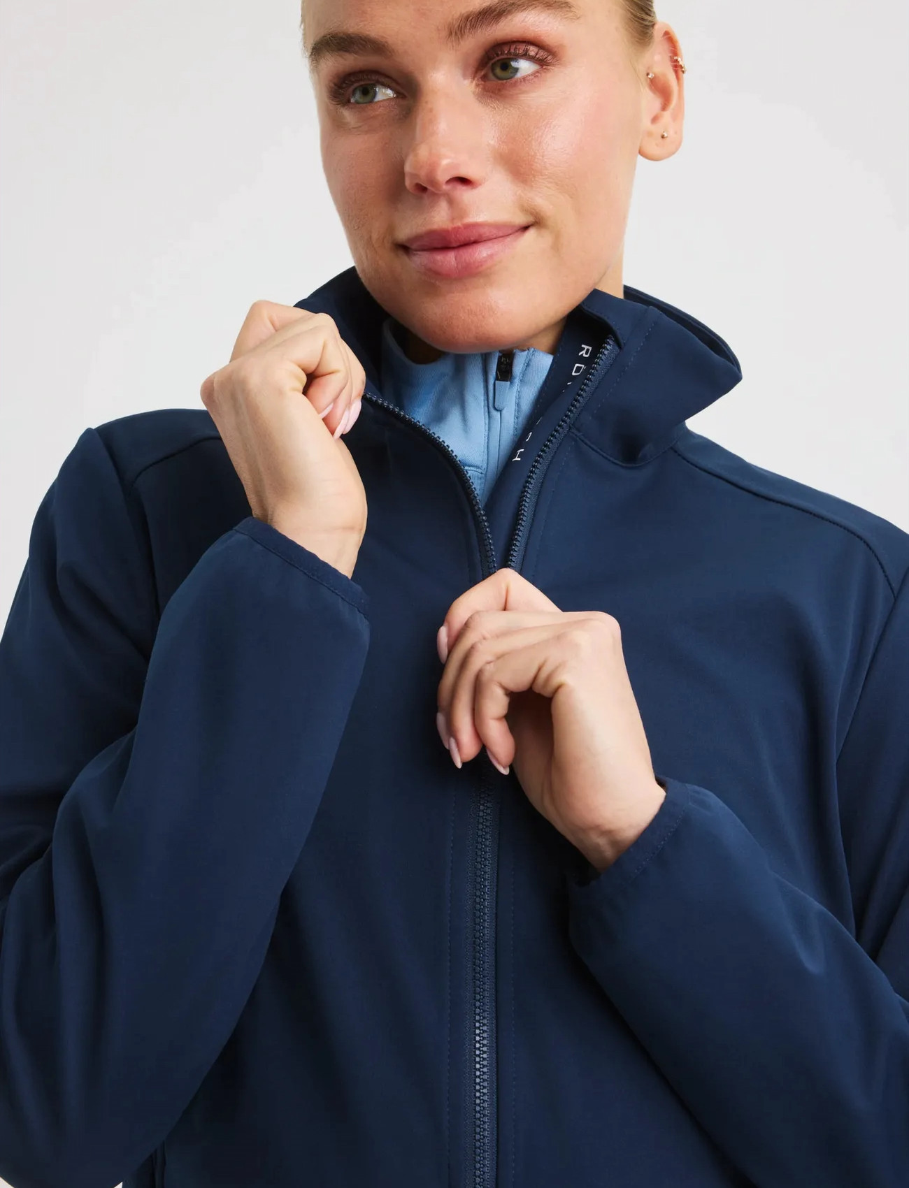 Röhnisch Lorraine Wind Jacket, M, Navy, Sport Jackets > Sport Golf Jackets, Dame
