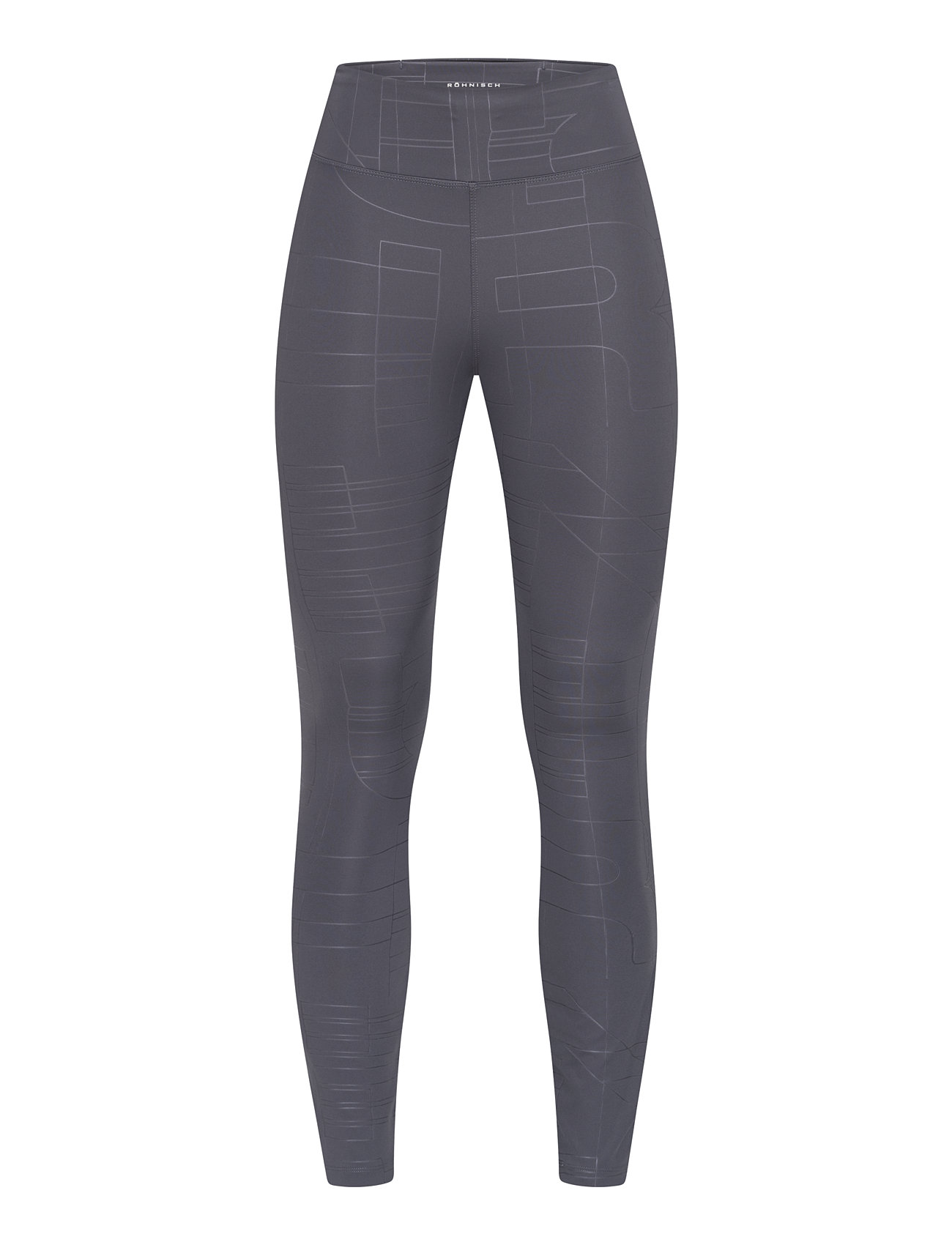 RÖHNISCH Logo Effect High Waist Strumpfhose Grau - S - Damen