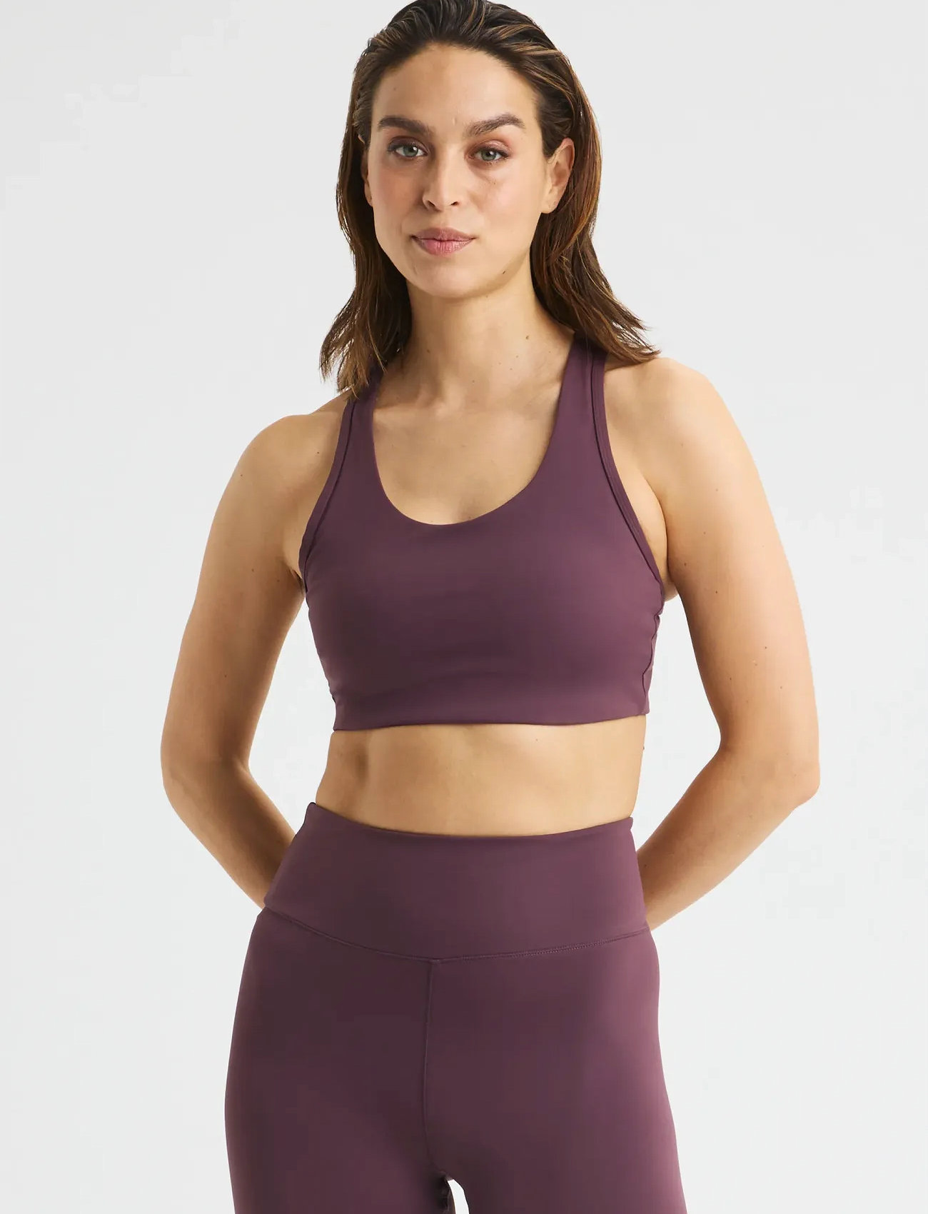 Röhnisch Legacy Sportsbra, XS, Burgundy, Sport Clothing > Sport Bras - All, Dame