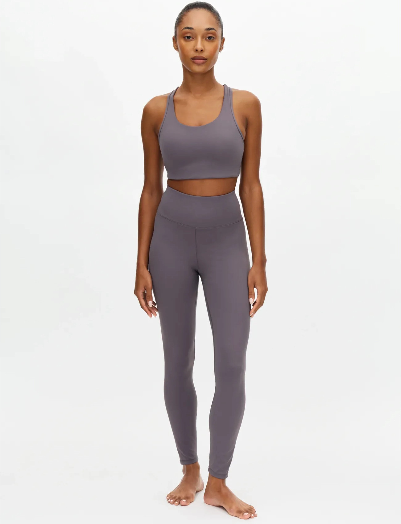 Röhnisch Legacy High Waist Tights, XL, Purple, Sportsbukser > Sportstræningsbukser, Dame