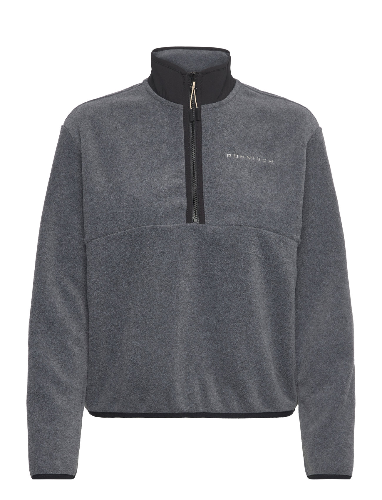 Röhnisch Thermal Half Zip Fleece, XS, Grey, Sport Clothing > Sport Fleeces & Midlayers, Dame