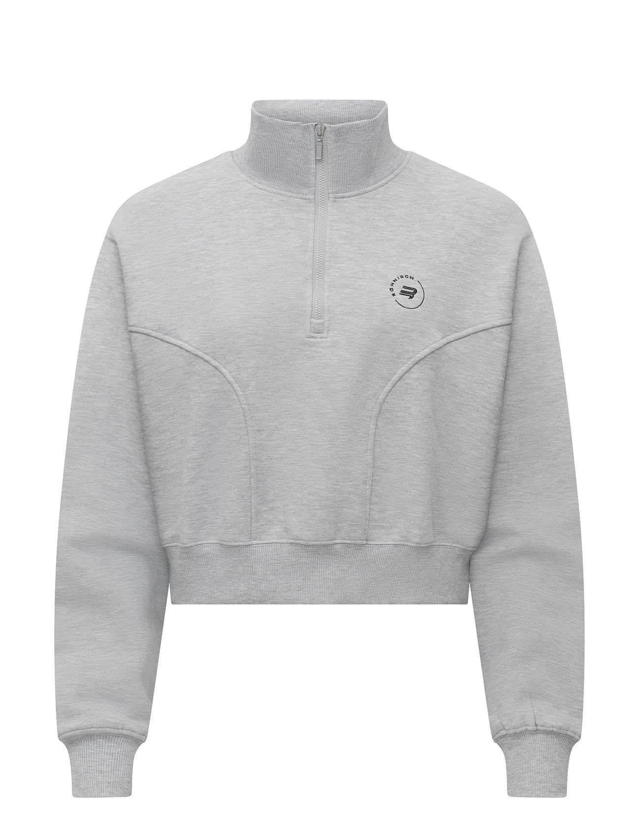 RÖHNISCH Soft Sweat Half Zip Grau - XL - Damen
