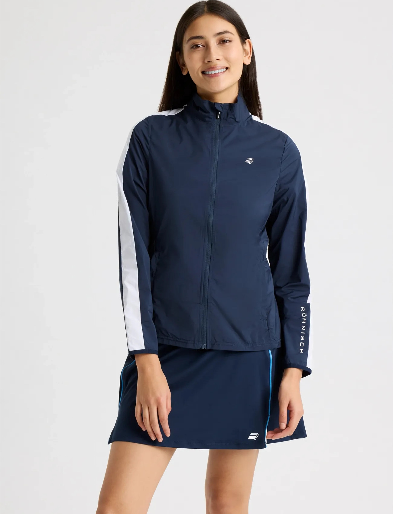 Röhnisch Packable Ultralight Jacket, S, Navy, Sport Jackets > Sport Golf Jackets, Dame