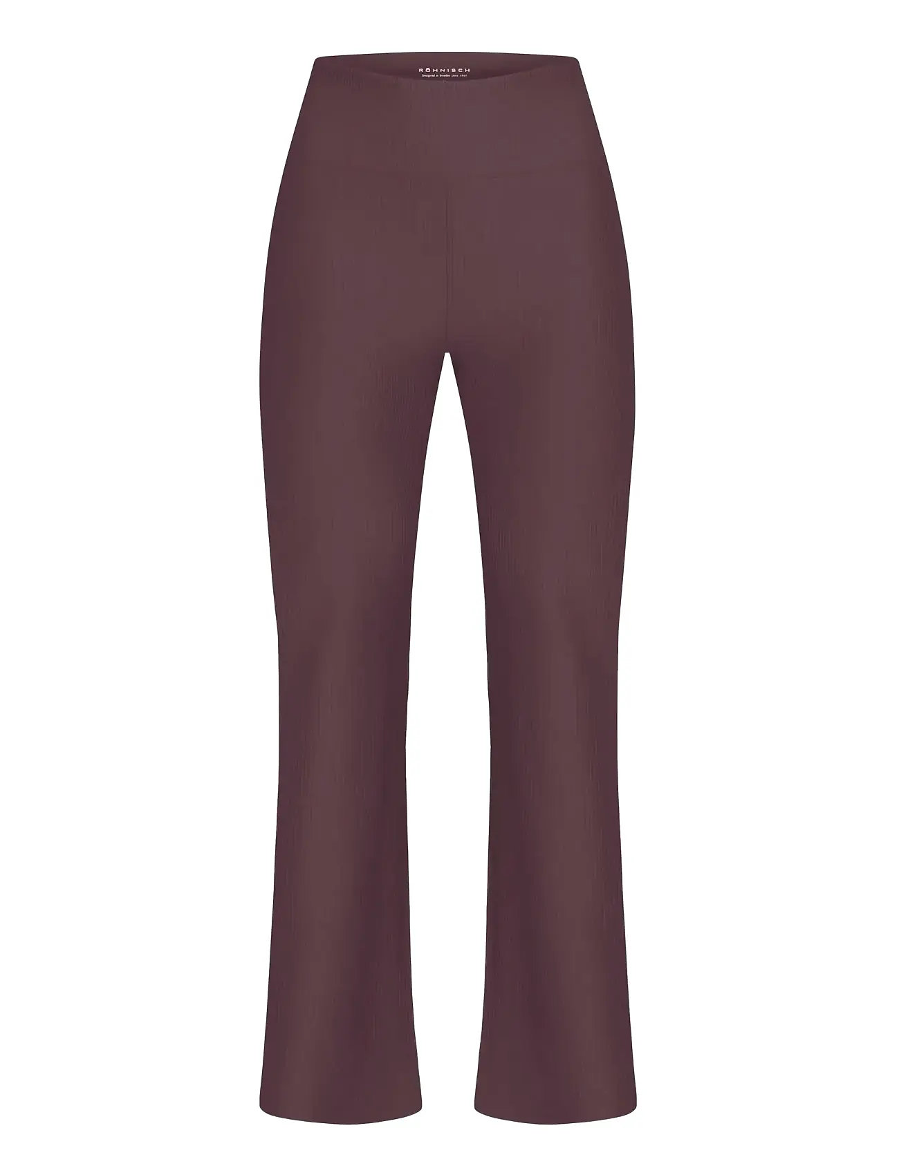 RÖHNISCH Ribbed R Flare Hw Tight Burgundy - L - Damen