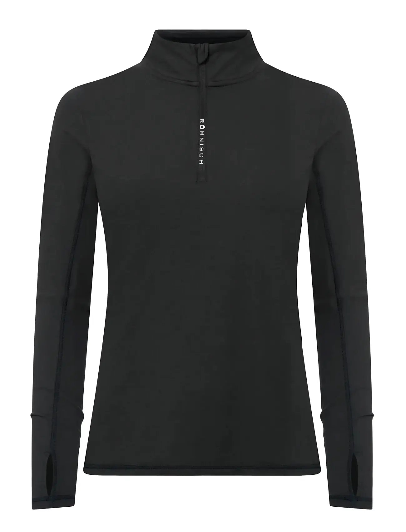 RÖHNISCH Layering Half Zip Schwarz - L - Damen
