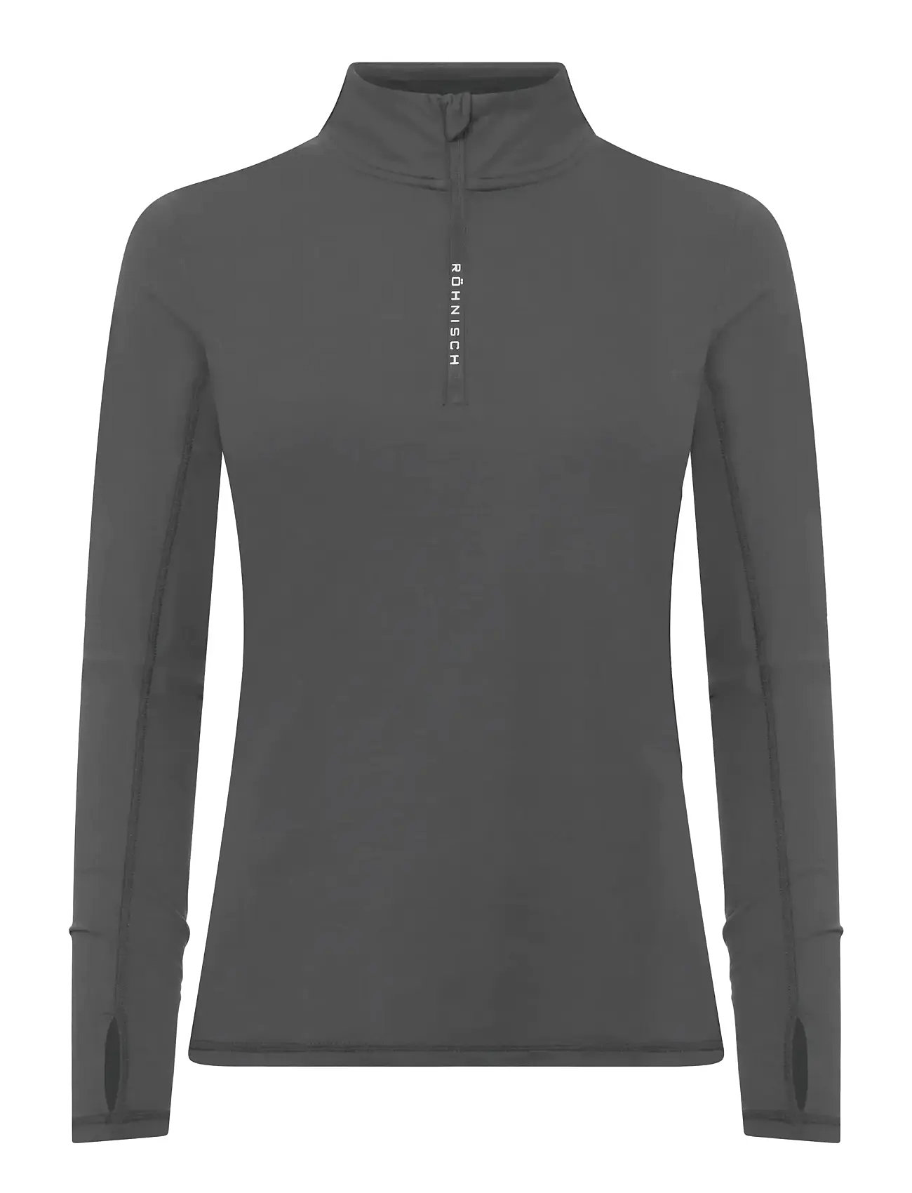 RÖHNISCH Layering Half Zip Schwarz - XL - Damen