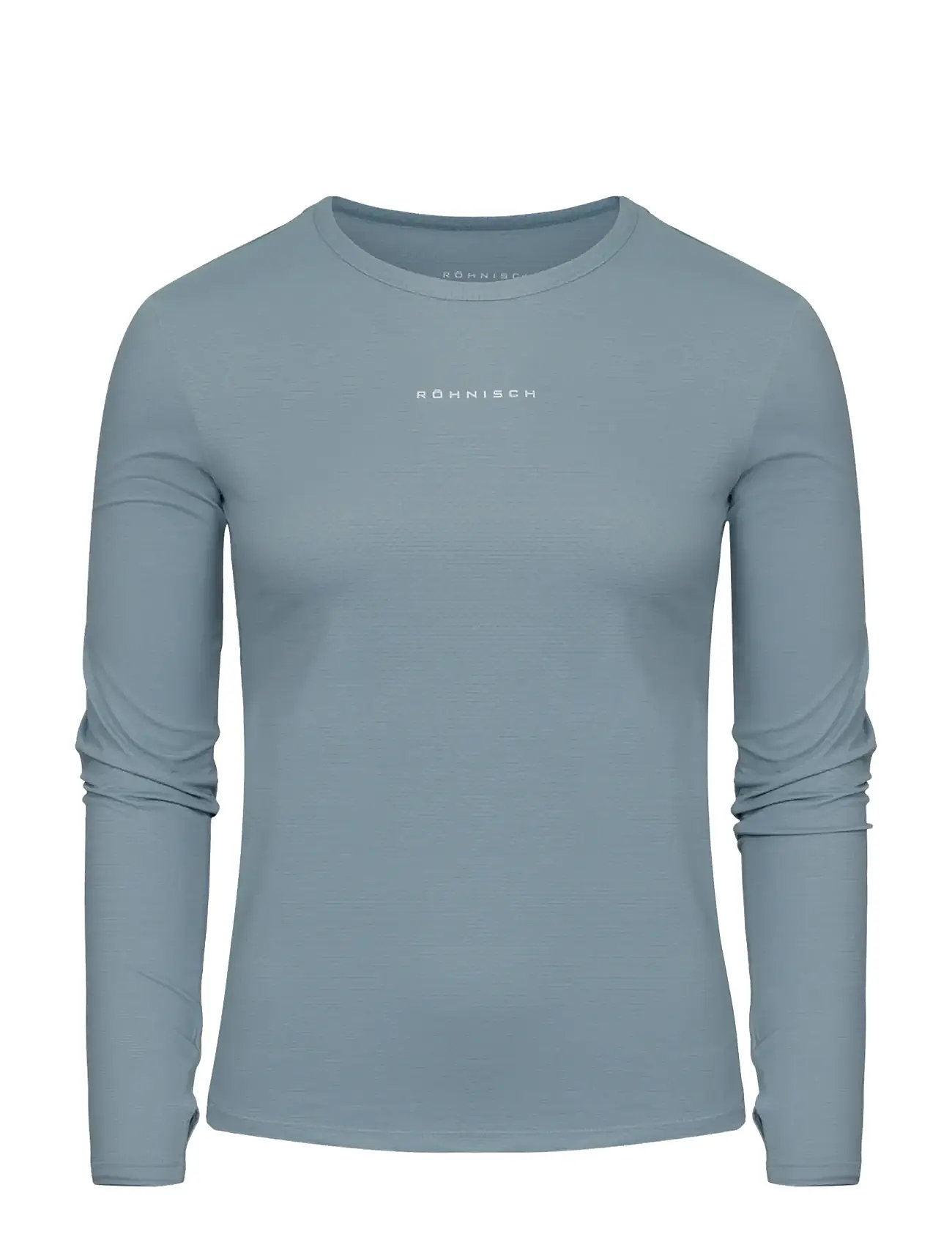 RÖHNISCH Jacquard Ls Oberteil Blau - S - Damen