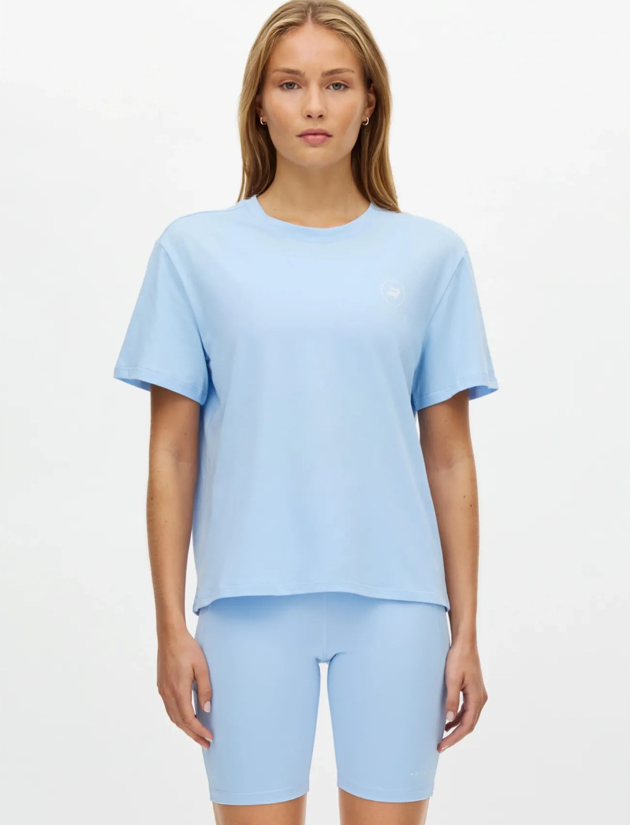 Röhnisch Rohnisch Cotton Tee, XS, Blue, Sports Overdele & T-shirts > Sport T-shirts, Dame