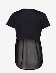Mesh Back Tee (Black) (239.40 kr) Röhnisch | Röhnisch | Mesh Back teknisk t skjorte dame | T skjorter
