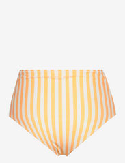 Röhnisch - High Waist Brief - bikini ar augstu vidukli - apricot stripe - 1