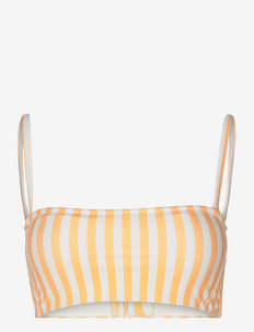 Saba Bikini Top - hauts de maillot bandeau - apricot stripe