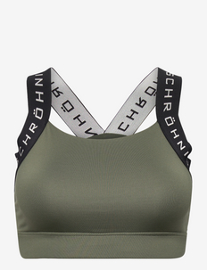 Kay Sports Bra - high support - beetle