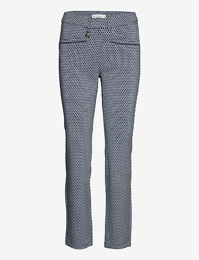 Smooth Pants - golf pants - navy/fog check