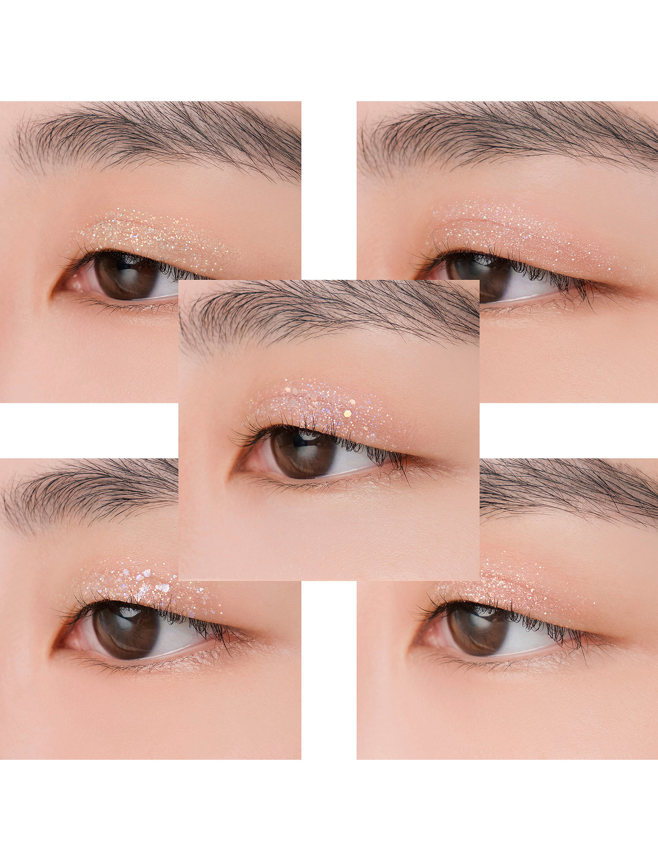 rom&nd Rom&Nd Better Than Palette 00 Light & Glitter Garden, 6 G, Multi/patterned, Øjenskygger > Øjenpaletter, Dame