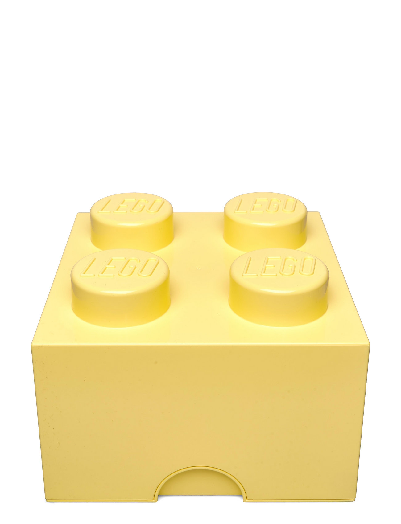 Lego Storage Brick 4 Home Kids Decor Storage Storage Boxes Yellow LEGO STORAGE