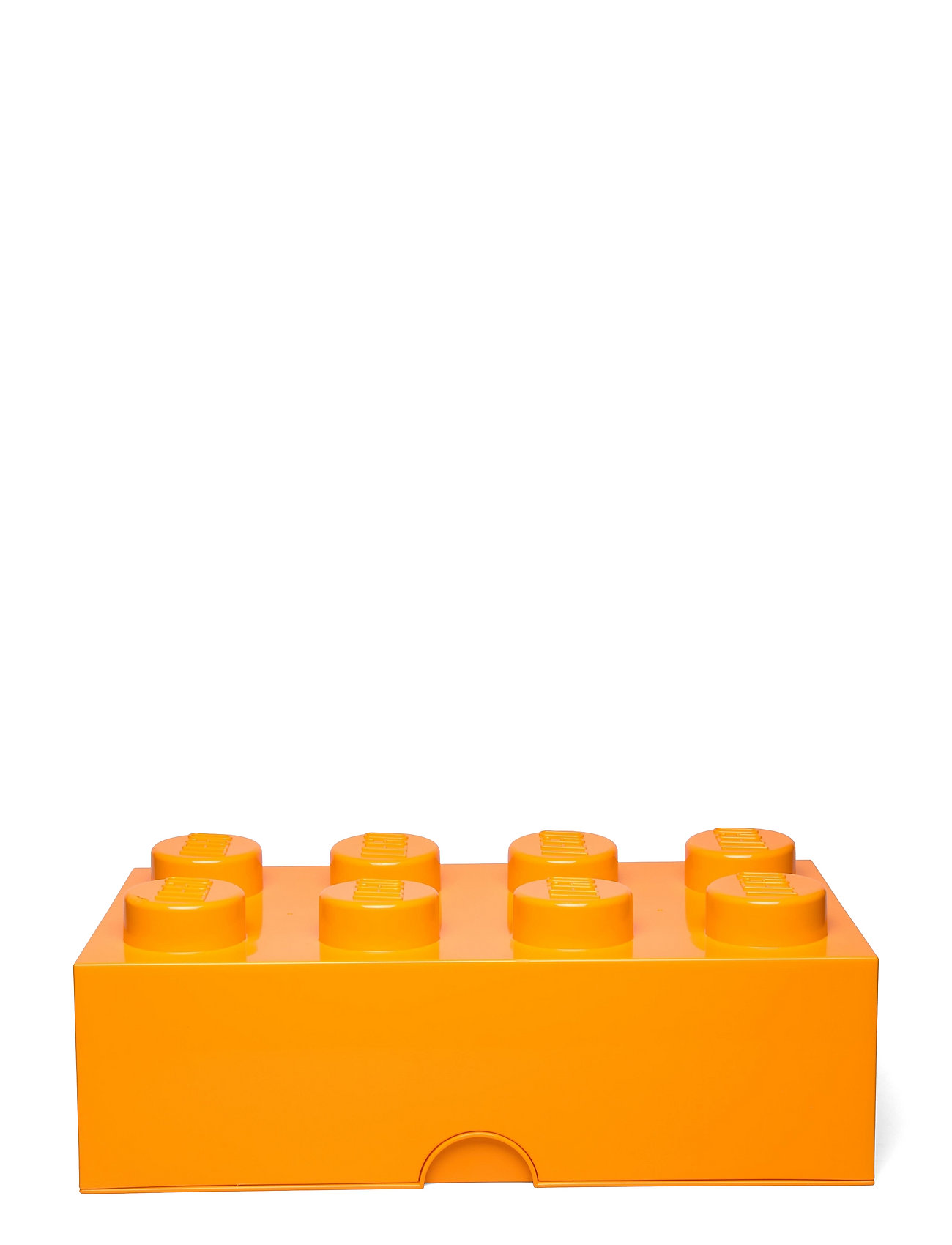 Lego Storage Brick 8 Home Kids Decor Storage Storage Boxes Orange LEGO STORAGE