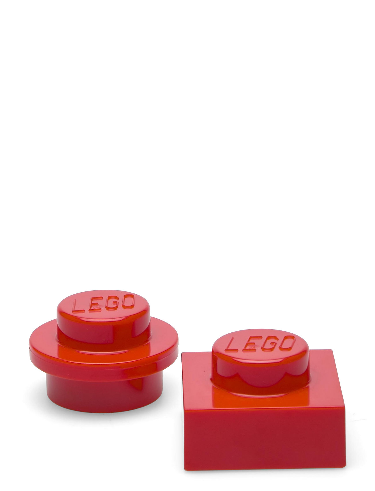 Lego Magnet Set Round And Square Home Kids Decor Decoration Accessories-details Red LEGO STORAGE