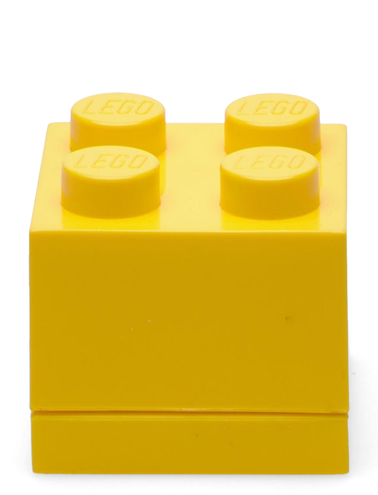 LEGO STORAGE Lego Mini Box 4 Home Kids Decor Storage Boxes Gul STORAGE*Betinget Tilbud