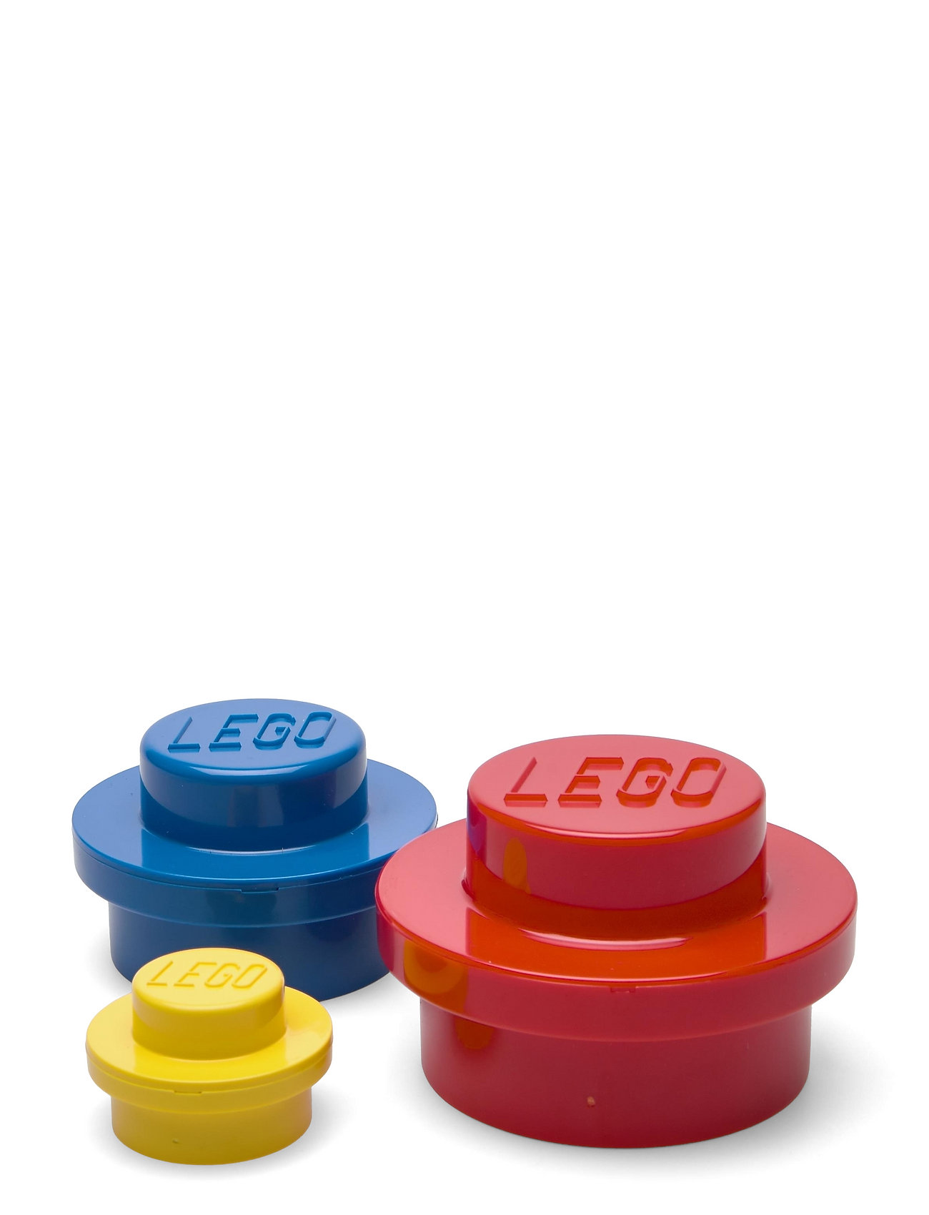LEGO STORAGE Lego Wall Hangers Set Of 3 Home Kids Decor Hooks & Rød STORAGE*Betinget Tilbud