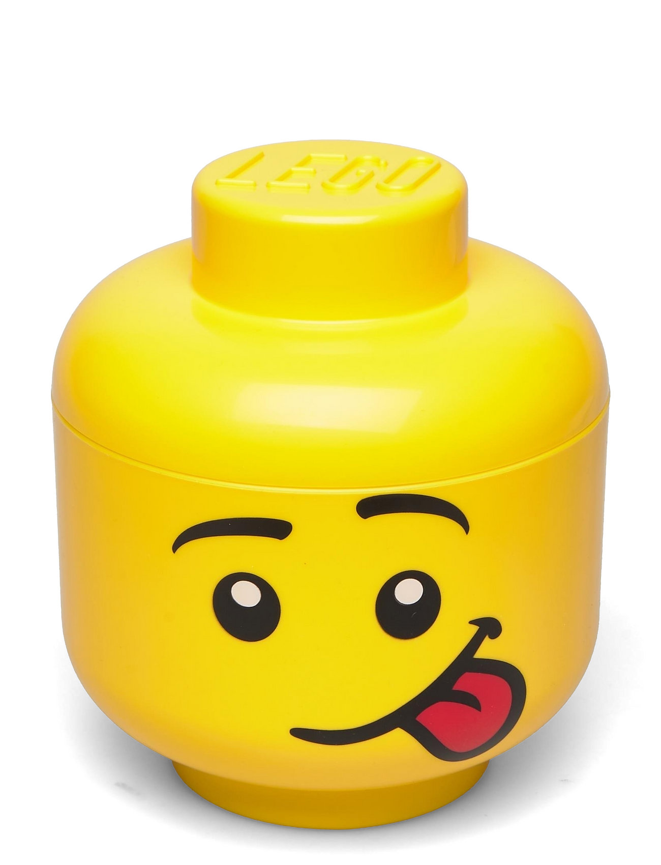 Lego Storage Head  Home Kids Decor Storage Storage Boxes Yellow LEGO STORAGE