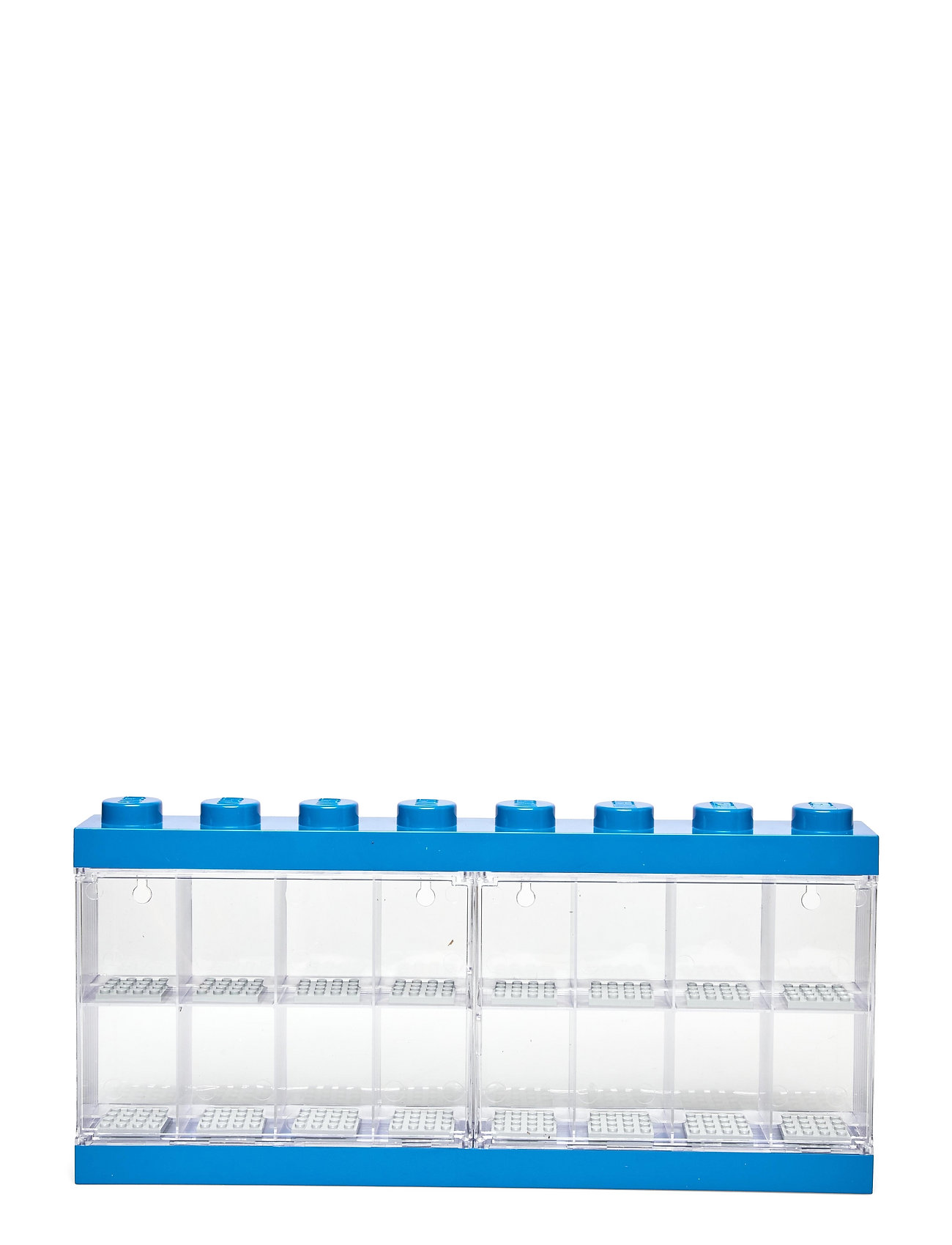 Lego Minifigure Display Case 16  Home Kids Decor Storage Storage Boxes Blue LEGO STORAGE