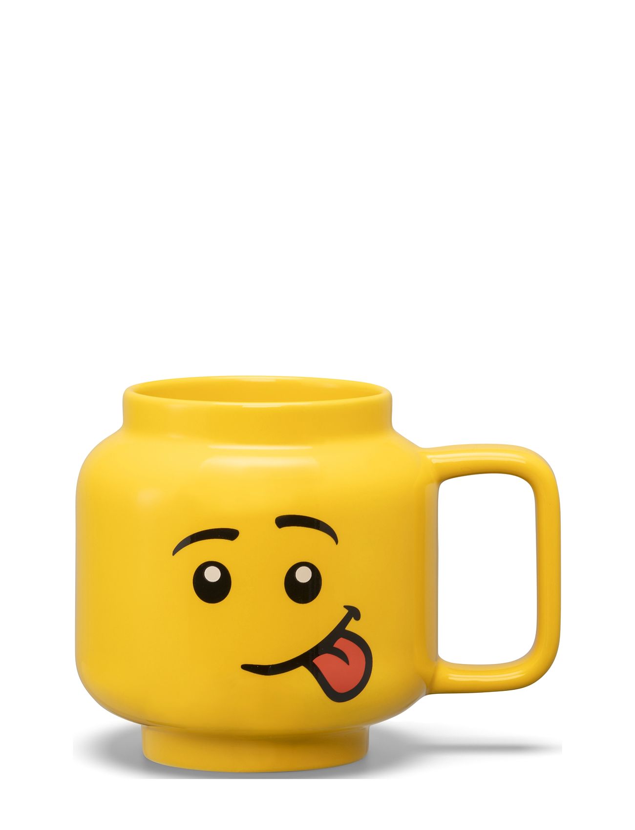Lego Ceramic Mug Large Silly Home Meal Time Cups & Mugs Cups Yellow LEGO STORAGE