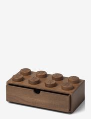 LEGO STORAGE - LEGO Wooden Desk Drawer 8 - storage boxes - dark stained - 0