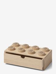 LEGO Wooden Desk Drawer 8 - OAK SOAP