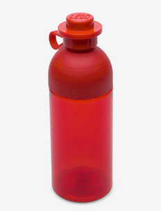 LEGO HYDRATION BOTTLE 0.5L - lunch boxes & water bottles - transparent red