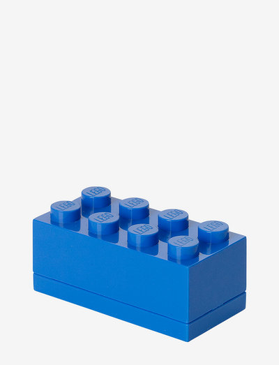 LEGO MINI BOX 8 - förvaringslådor - bright blue