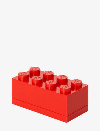 LEGO MINI BOX 8 - förvaringslådor - bright red