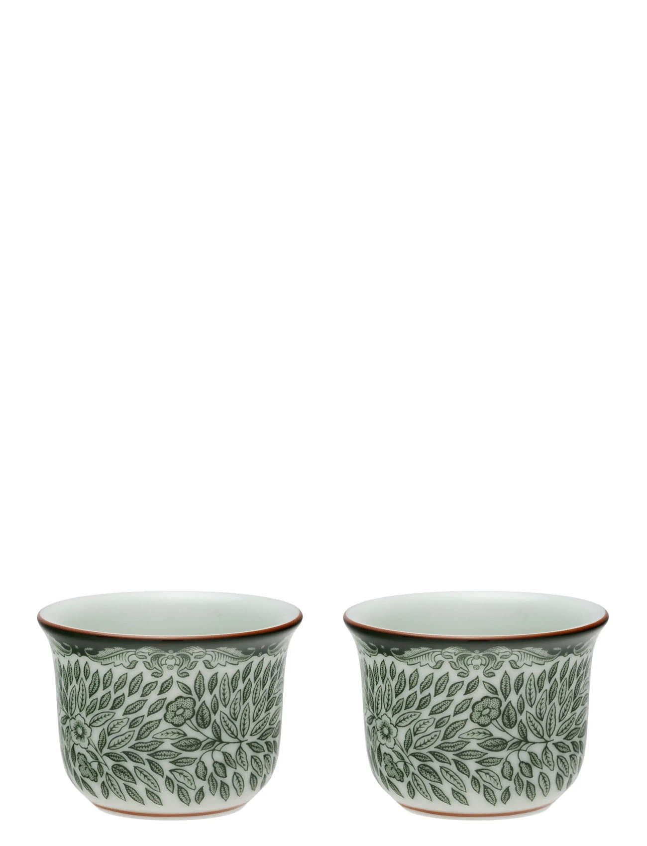 Rörstrand Ostindia Floris Äggkopp Green 2-Pack, 2-PACK, Green, Skåle > Æggebægre, Unisex