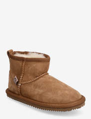Shearling slippers - ALMOND