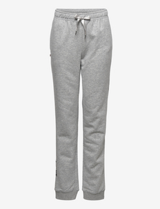Trousers - sporta bikses - light grey logo print