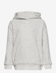 Hoodie ls - hoodies - silver grey melange