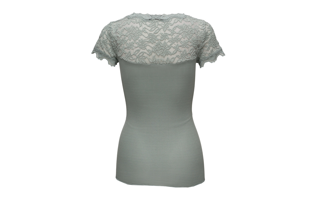 shirt W Powder 70 Silk Rosemunde Regular 30 Soie Coton T Vintage Ss XqTSTUEWw