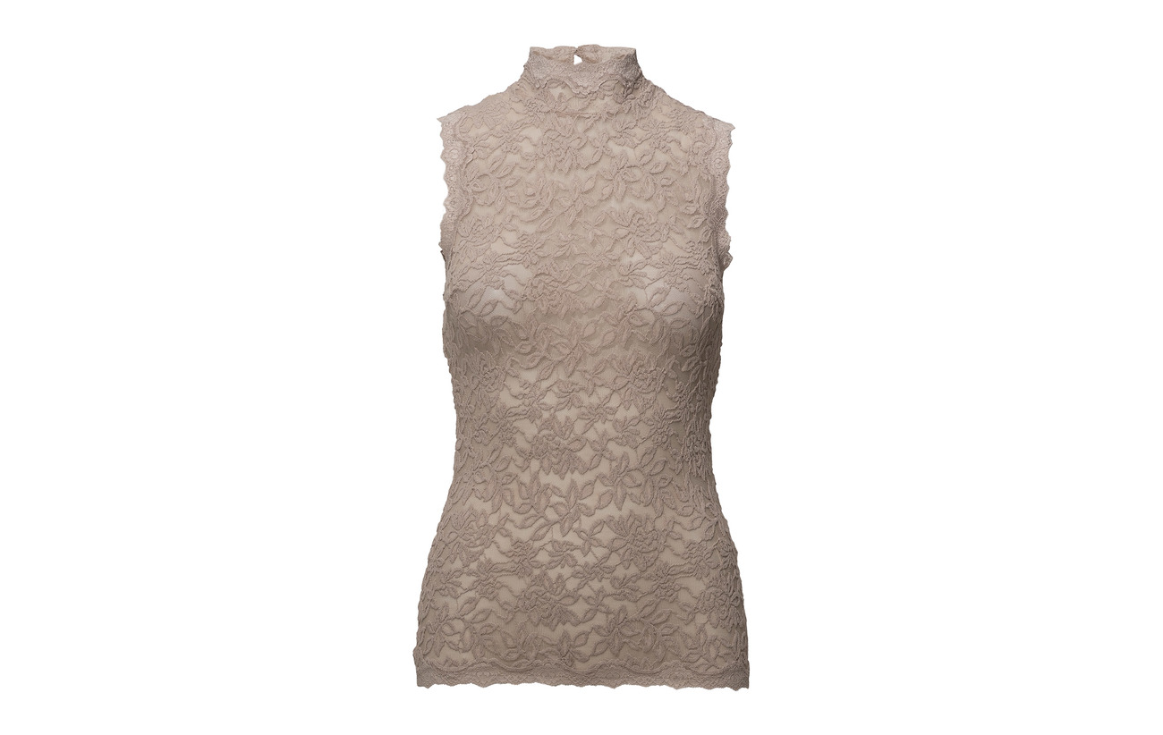 48 Elastane 50 Ivory 2 Polyamide Rosemunde Top Coton wpI11q