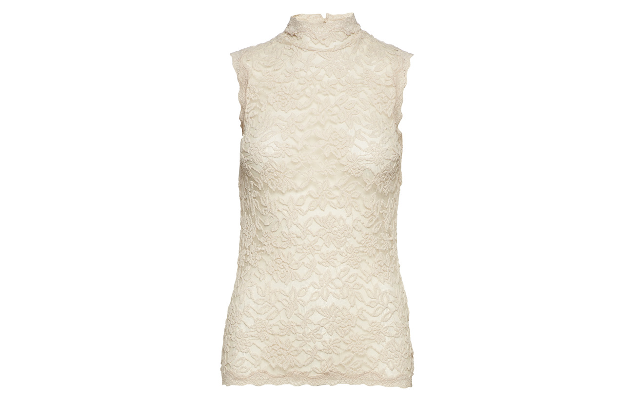 48 Elastane 50 Ivory 2 Polyamide Rosemunde Top Coton wpI11q