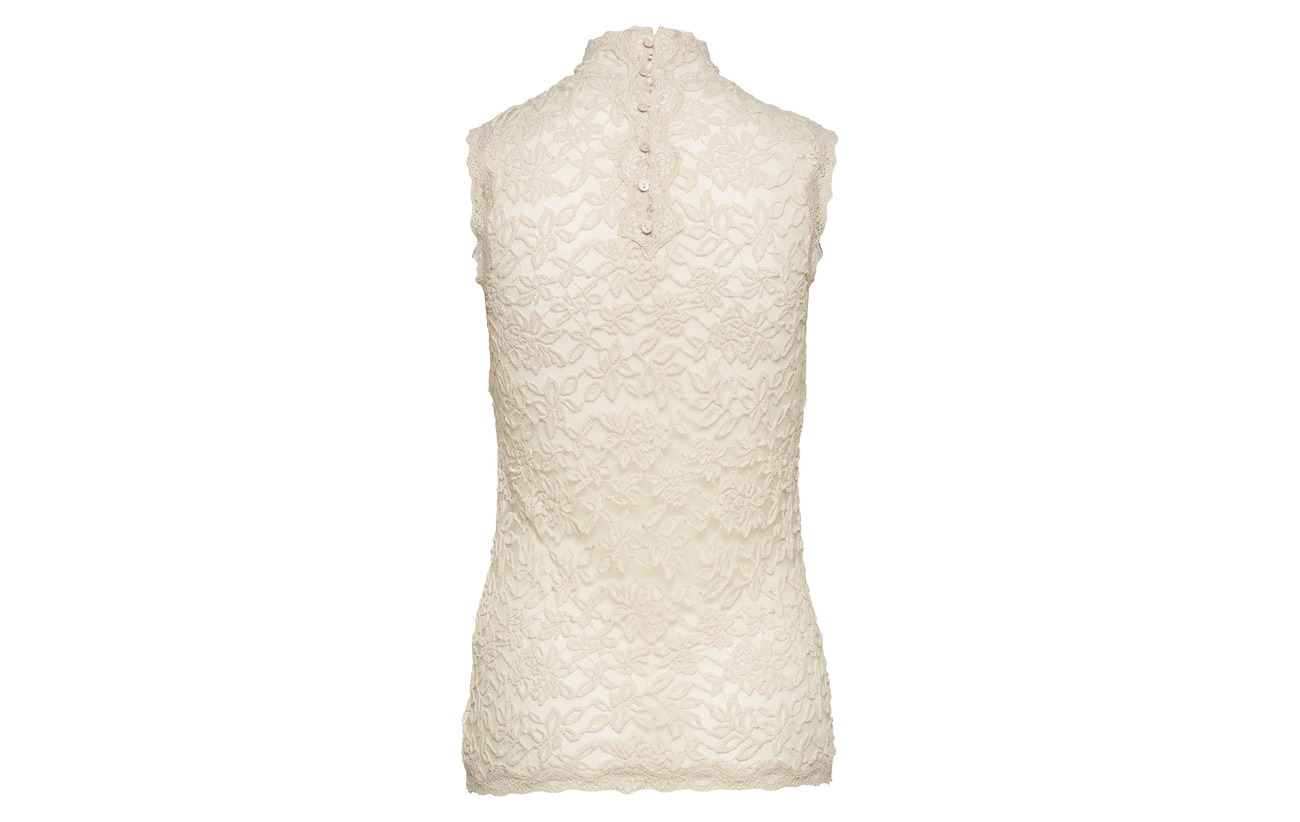 48 Elastane 50 Ivory 2 Polyamide Rosemunde Top Coton wpI11q