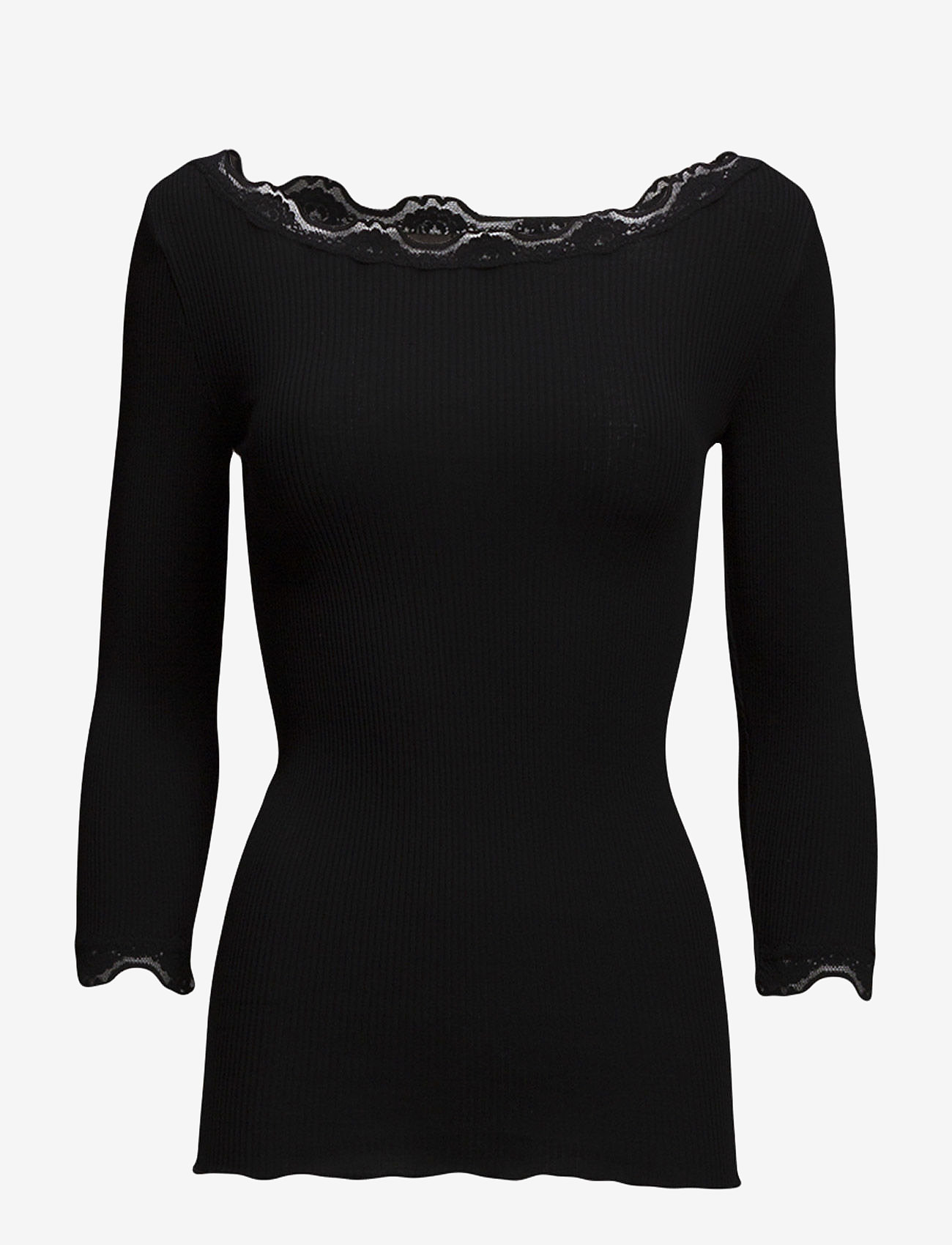 Rosemunde Silk T-shirt Boat Neck 