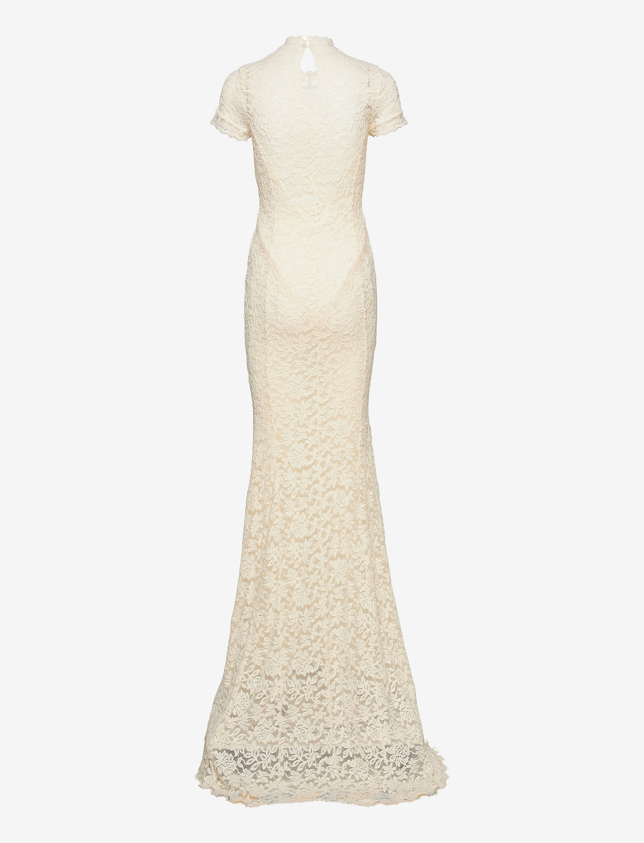 Rosemunde - Dress ss - sukienki koronkowe - ivory - 1